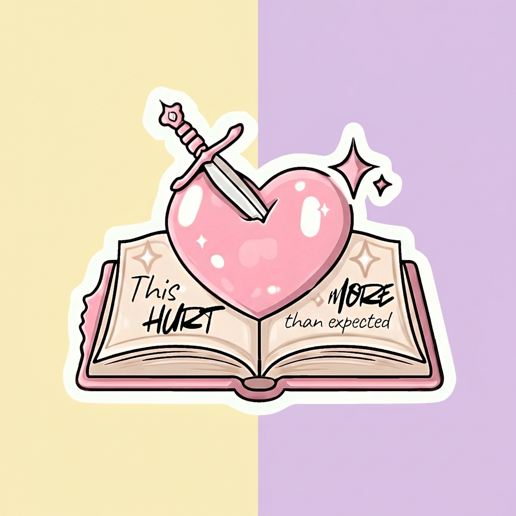 This Hurt More Than Expected Sticker Download